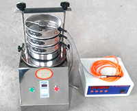 試驗(yàn)篩多用于實(shí)驗(yàn)篩物料篩分使用，篩分效果比較明顯，每層篩框都是有不同的篩分孔徑控制物料的精度大小，同時(shí)具有定時(shí)功能。