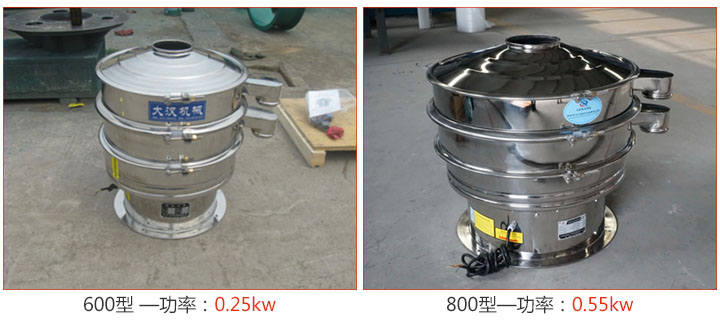 食品振動(dòng)篩同種材質(zhì)有不同大小的型號(hào)，而型號(hào)的不同就會(huì)影響價(jià)格。