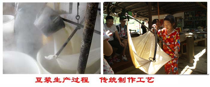 豆?jié){的傳統(tǒng)過濾篩分方式。