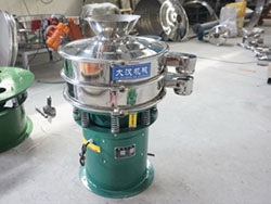 600型帶料斗，底框加高圓形篩