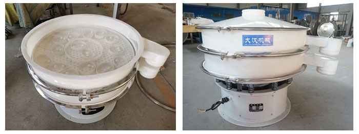 安裝篩框，防塵蓋，換網(wǎng)完成