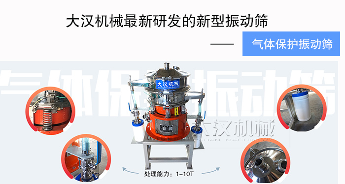 金屬粉末氣體保護(hù)振動(dòng)篩