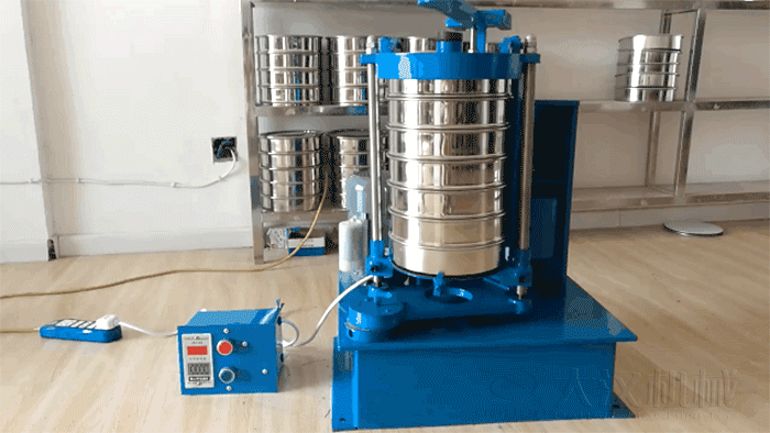 拍擊式標(biāo)準(zhǔn)振篩機篩分原理動圖   