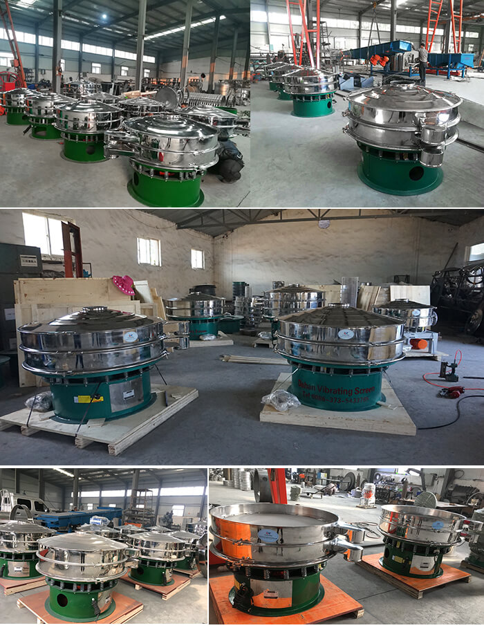 展示廳展示旋振篩，批量展示不銹鋼振動篩，包裝氣體保護振動篩，批量展示碳鋼旋振篩